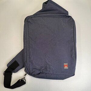 Nike Sling Backpack Blue Orange VTG Y2K School Sports Work Academia Class